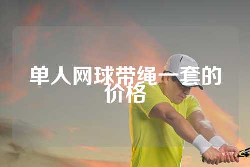 单人网球带绳一套的价格