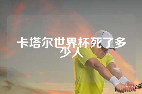 卡塔尔世界杯死了多少人