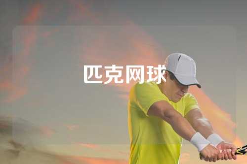 匹克网球