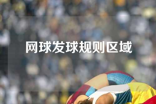 网球发球规则区域