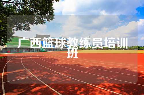 广西篮球教练员培训班