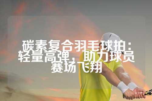 碳素复合羽毛球拍：轻量高弹，助力球员赛场飞翔